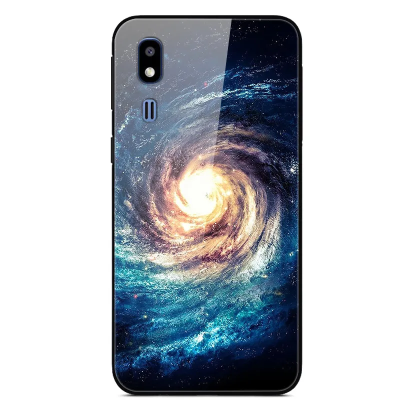 20 Чехол из закаленного стекла для samsung A20, Мягкий бампер с 3D принтом, чехол для samsung Galaxy A2 Core A20, чехол для телефона - Цвет: 20