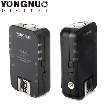 

Yongnuo YN-622C 2.4GHz Wireless TTL Flash Trigger 1/8000s Shutter Release Transeiver for Canon 7D 5DII 5DIII 1DIV 1DIII 5D