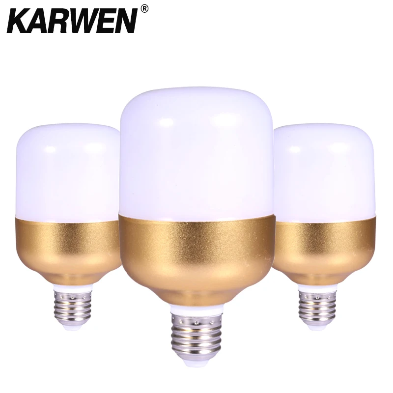 Светодиодный прожектор KARWEN E27 5 10 15 20 30 Вт 220 В|Светодиодные лампы и трубки| |