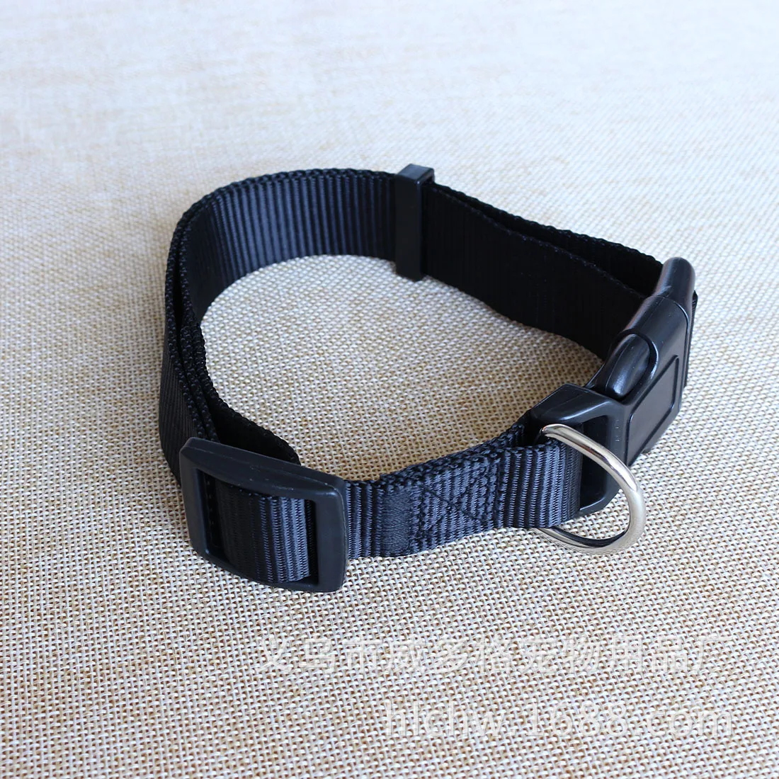 A single plain nylon collar