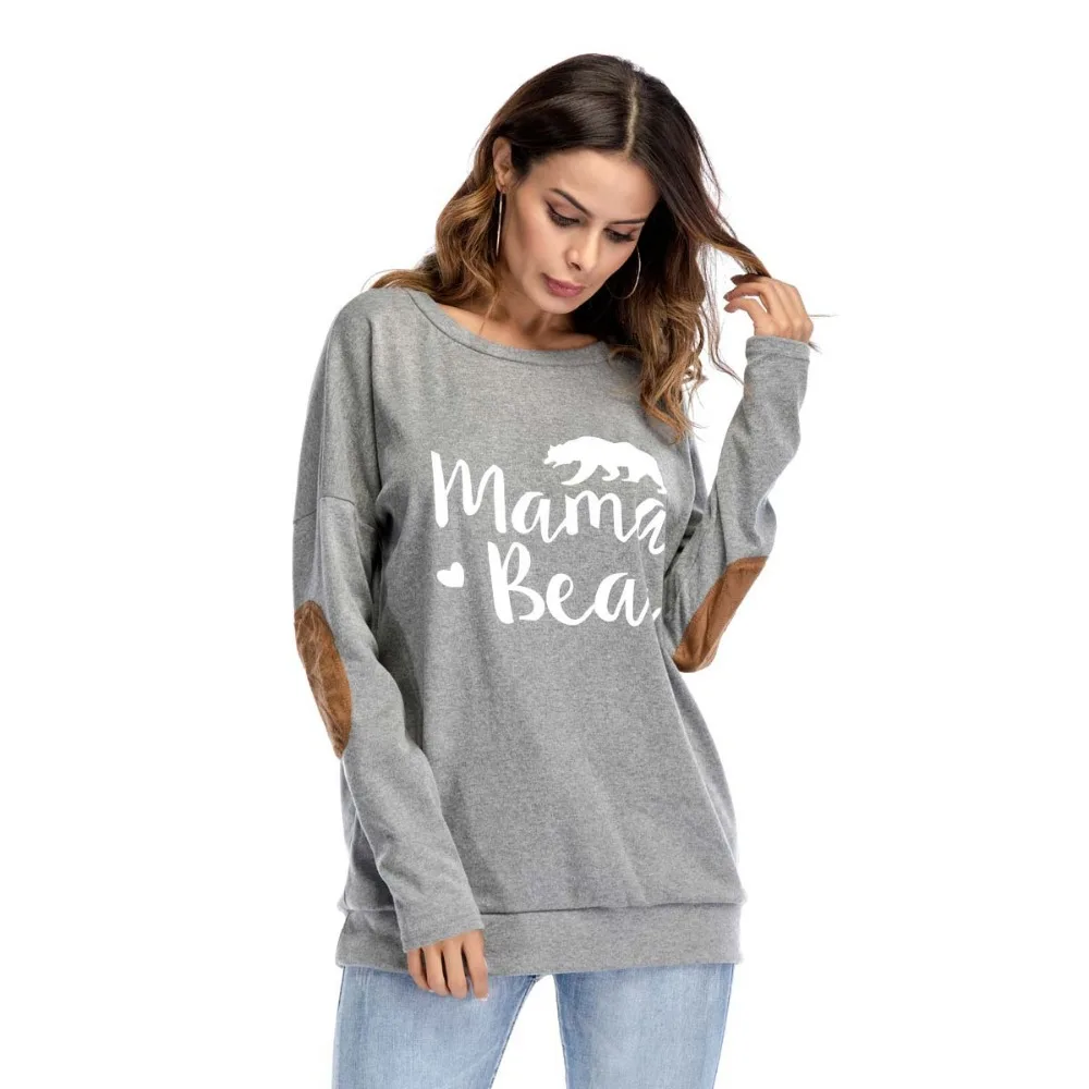mama bear plus size sweatshirt
