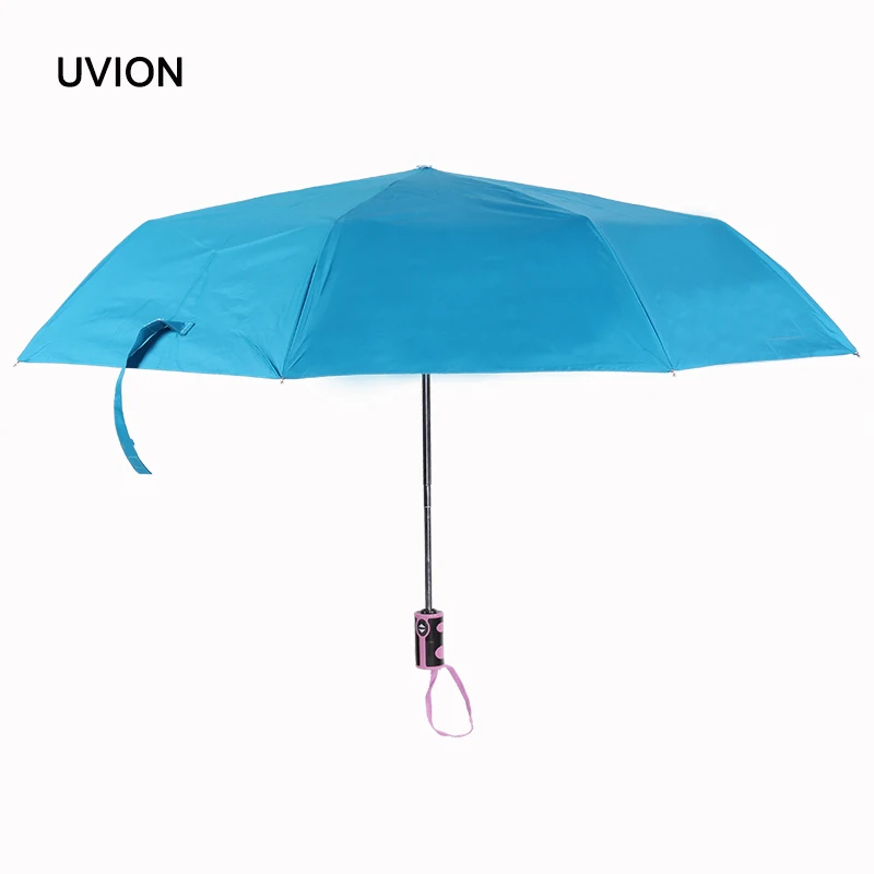 Vera Large Fully Fishing Automatic Umbrella Three Folding Iron Tube