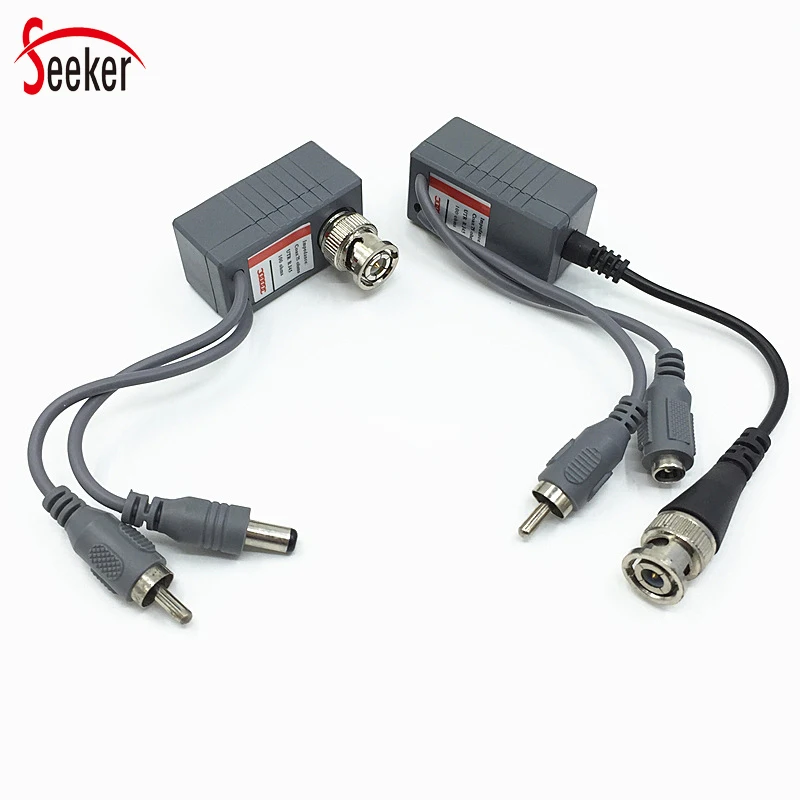 2pcs/1 pair CCTV Security Parts Poe Power Video Audio 3 in 1 power video 2 in 1 Passive Transceiver Video Balun Coax Rj45 Balun 2pcs/1 pair CCTV Security Parts Poe Power Video Audio 3 in 1 power video 2 in 1 Passive Transceiver Video Balun Coax Rj45 Balun