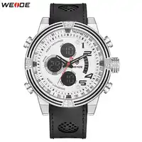 Top Sale Fashion WEIDE Waterproof Stopwatch Sports Watch Digital Quartz Watch Men LED Multiple Time Wristwatch Relogios Horlogio