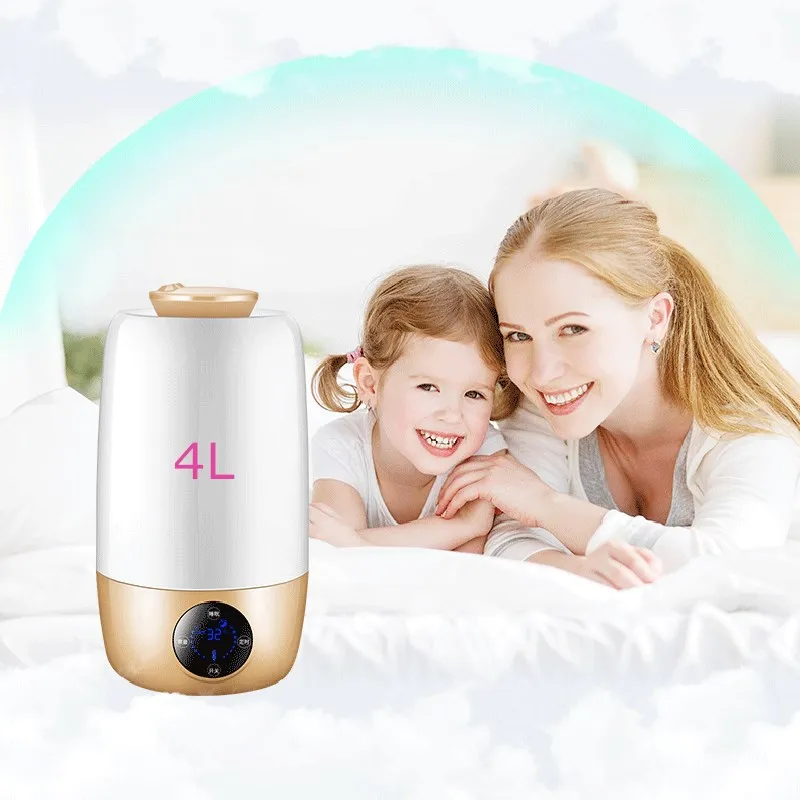 

GXZ Upgraded 4L Remote Control Aroma Diffuser Smart Ultrasonic Air Humidifier Mist Maker Fogger Home Timing Air Purifier