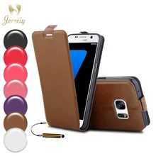 Leather Case For Samsung Galaxy A3 A5 A9 J2 J5 J7 J510 J710 J120 J105 J2 J3 pro Раскладной телефон Case крышка гнезда Карты закаленное стекло
