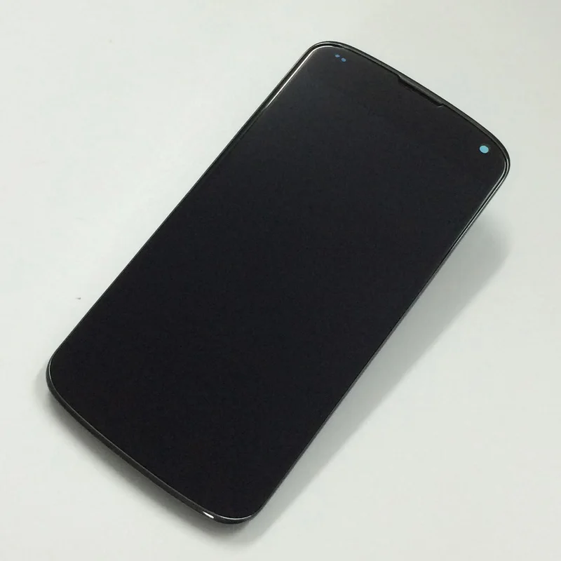 

For LG Google Nexus 4 LCD Screen E960 LCD Display Panel Touch Screen Digitizer Glass Assembly With Frame