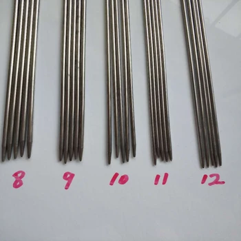 

55Pcs 24cm Double Pointed Stainless Steel Knitting Needles Set DIY Craft Sewing Needles Tools High Quality 11 Sizes