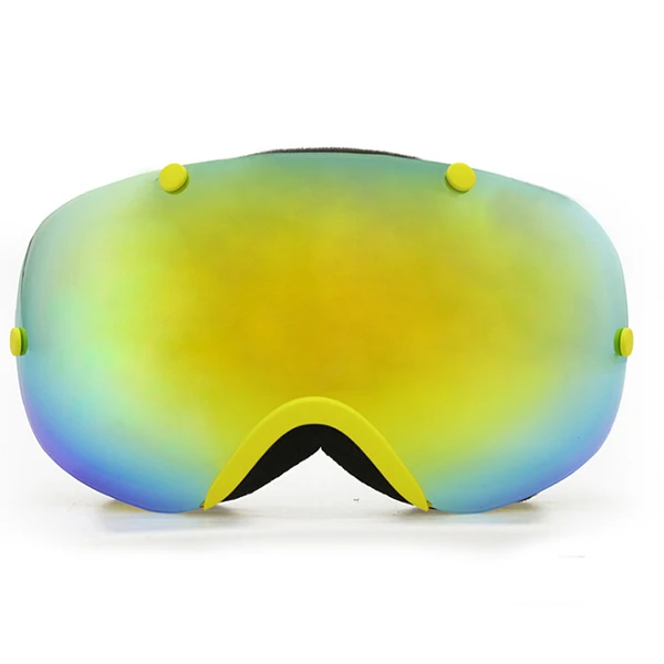 Copozz gafas de esquí polarizadas 2 doble lente UV400 anti-niebla grandes gafas de esquí snowboard gafas