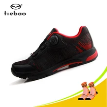 TIEBAO/Профессиональная обувь для отдыха и велоспорта; Мужская обувь; sapatilha ciclismo; MTB; резиновая подошва; самозакрывающаяся обувь; кроссовки для шоссейного велосипеда