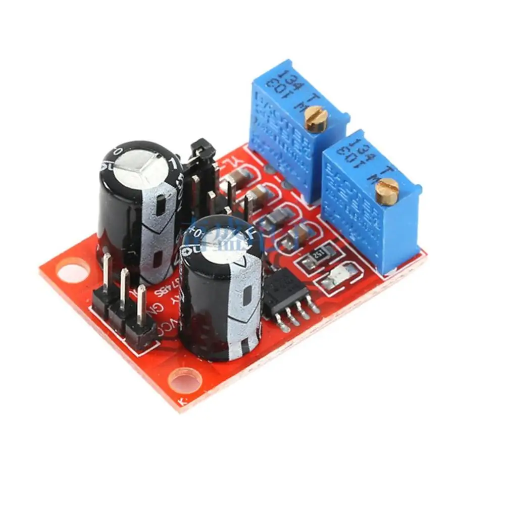 

Ne555 Pulse Frequency Duty Cycle Adjustable Module Square Wave Rectangular Wave Signal Generator Stepper Motor Drive
