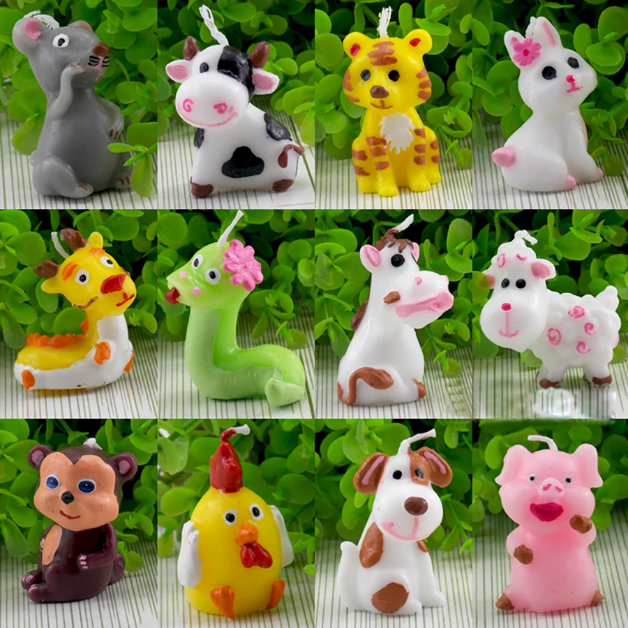 Animal Candle Home Kids Creative Bougie D Coratives Velas Yankee