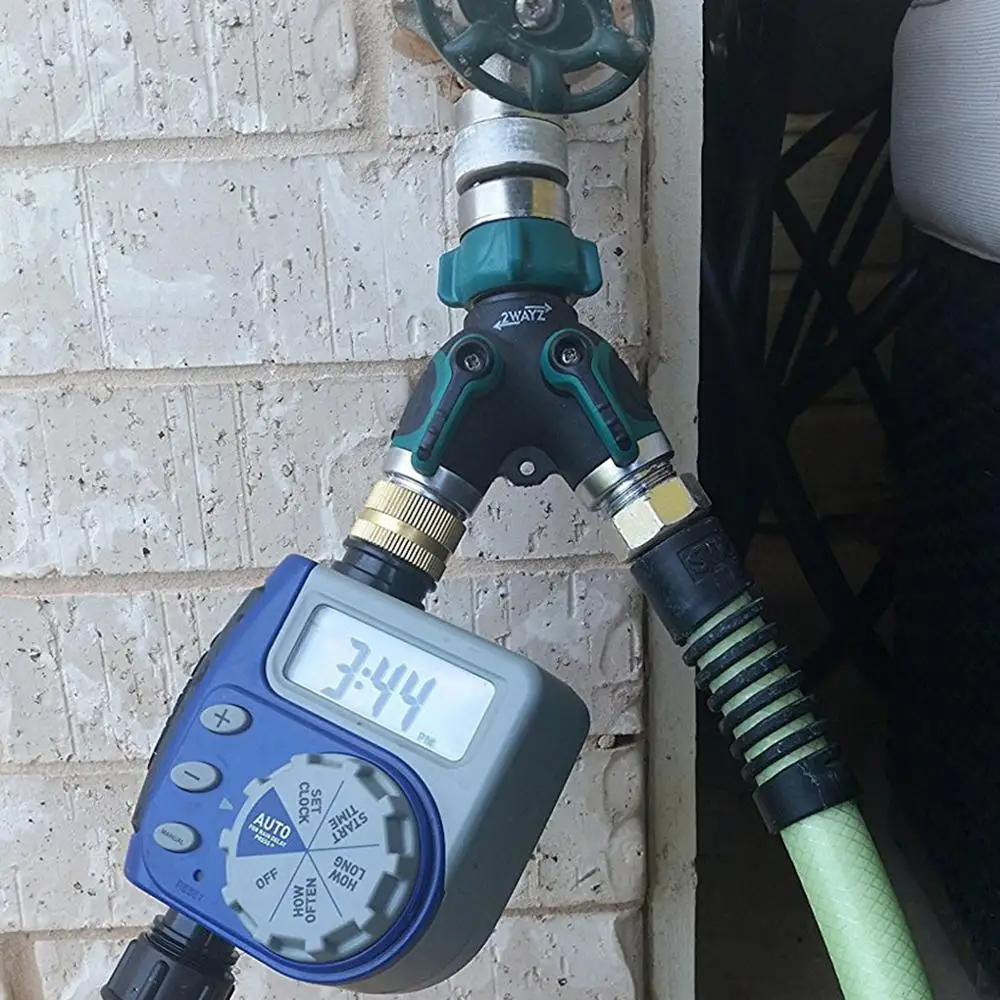 

Adapter Garden Accessories 2 Way Garden Water Pipe Connectors 3/4 Inch Garden Hose Faucet Splitter Y Shape Water Diverter EU/US