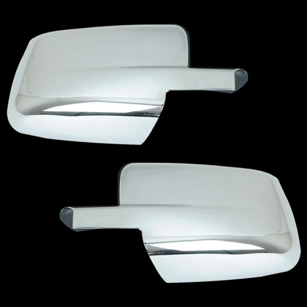 

XYIVYG 1500 2500 3500 09-16 For Dodge Ram without Turn Signal Light Chrome plated Full ABS Mirror Cover a pair
