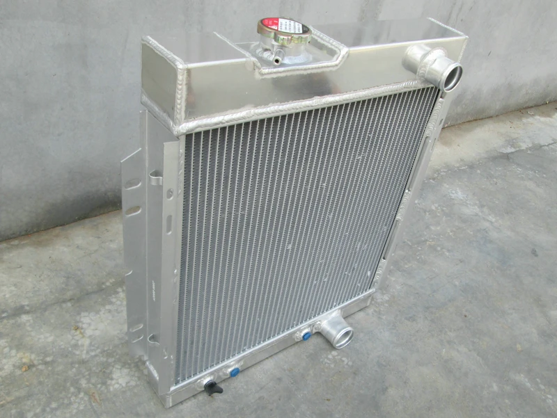 56MM 3 CORE ALUMINUM RADIATOR FOR FORD MUSTANG V8 289 302 1964 1965 1966