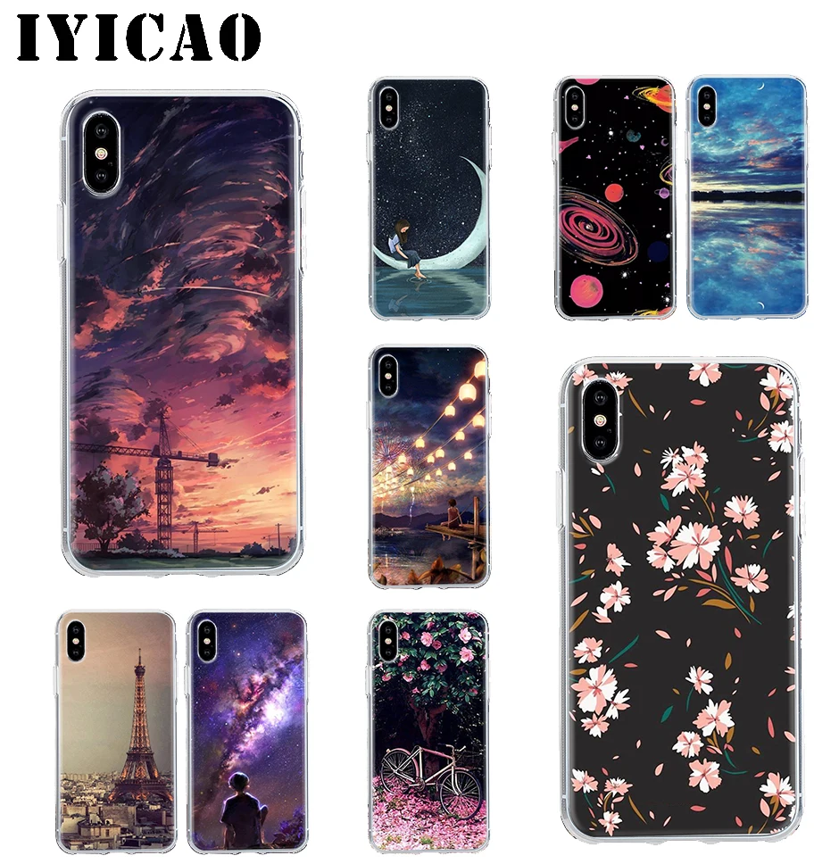 IYICAO Твердый чехол для iPhone 4 4S 5 5S Se 6 7 7plus 8 8Plus X XS MAX XR 6s Plus 11 pro max | Мобильные телефоны и