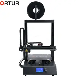 Высокая точность Ortur4 3d принтер полный набор не сооруженный комплект 3d принтер двухосевой Опора качения, Рельс 3d принтер с 260*310*305 мм