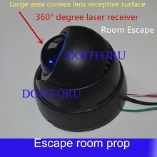 360 градусов большая площадь лазерный приемник тайной комнаты игры Лазерная получения номер побег приемники