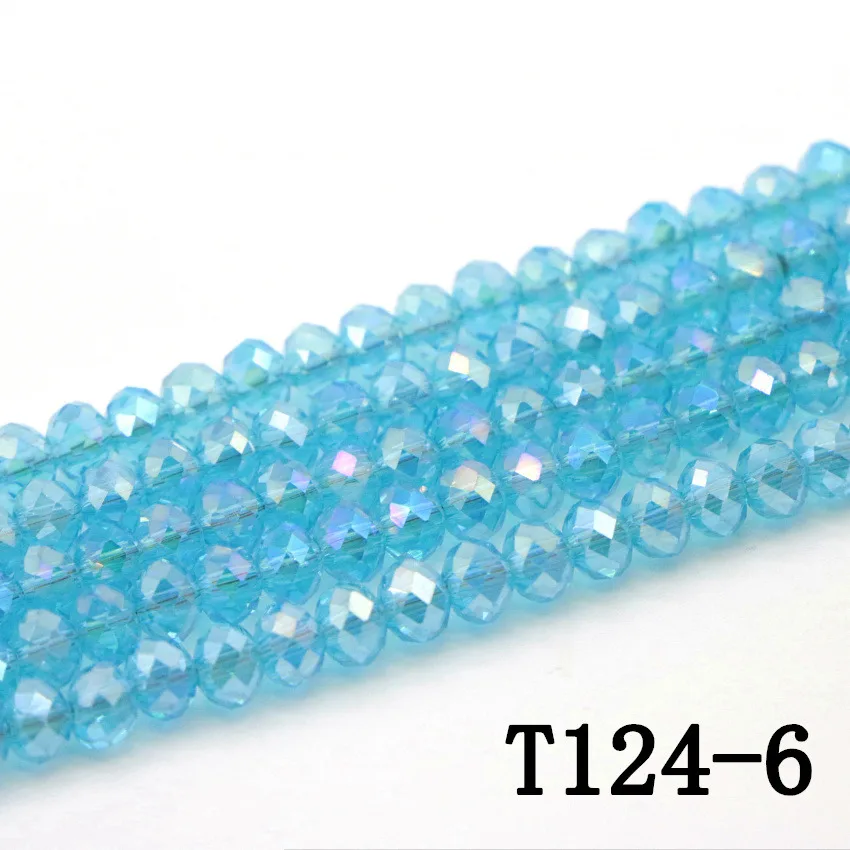 6 Natural sky blue Croatia crystal beads (4)(1)