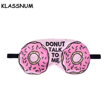 

1PC Cartoon Sleeping Eye Mask Lovely Nap Eye Care Shade Blindfold Sleep Mask Eyes Cover Sleeping Travel Rest Relaxing Aid Tools