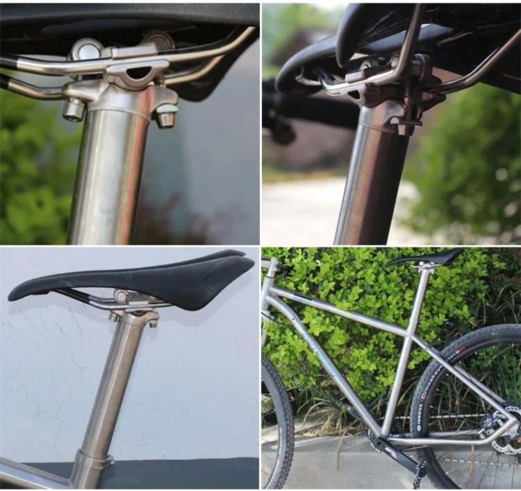 Выберите Mtb велосипеда подседельный штырь 31,6 мм Титан Подседельный 27,2*400 мм седло велосипеда трубки