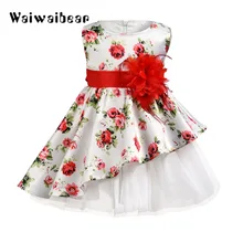 New Summer Kids Dress Sleeveless Floral Child Ball Gown Dress Kids Wedding Or Party Dresses Children Clothes For Girls New Summer Kids Dress Sleeveless Floral Child Ball Gown Dress Kids Wedding Or Party Dresses Children Clothes For Girls