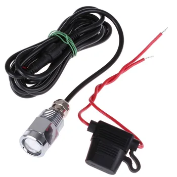

6 LED Underwater Lights for Boats with connector 9W Waterproof IP68 Blue Color Drain Plug Light Marine Yacht 720LM for fishing
