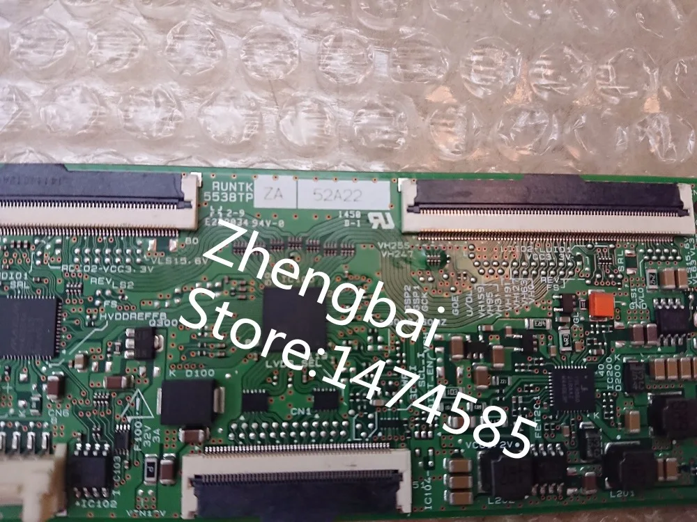  100 % new parts original t-con RUNTK 5538TP ZA RUNTK5538TPZB or 