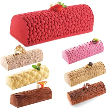 

Decorating Texture Mat Silicone Cake Mold Baking Mousse Dessert Bakeware Cakes Pan Cake Tools Kitchen