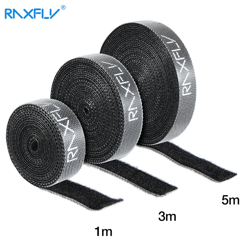 

RAXFLY Cable Organizer Wire Winder Clip Earphone Mouse Cord Cable Protector HDMI Cable Management For iPhone Samsung USB Cable