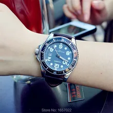 Original luxury brand women leather classic business calendar wristwatches for men s waterproof Luminous hands font