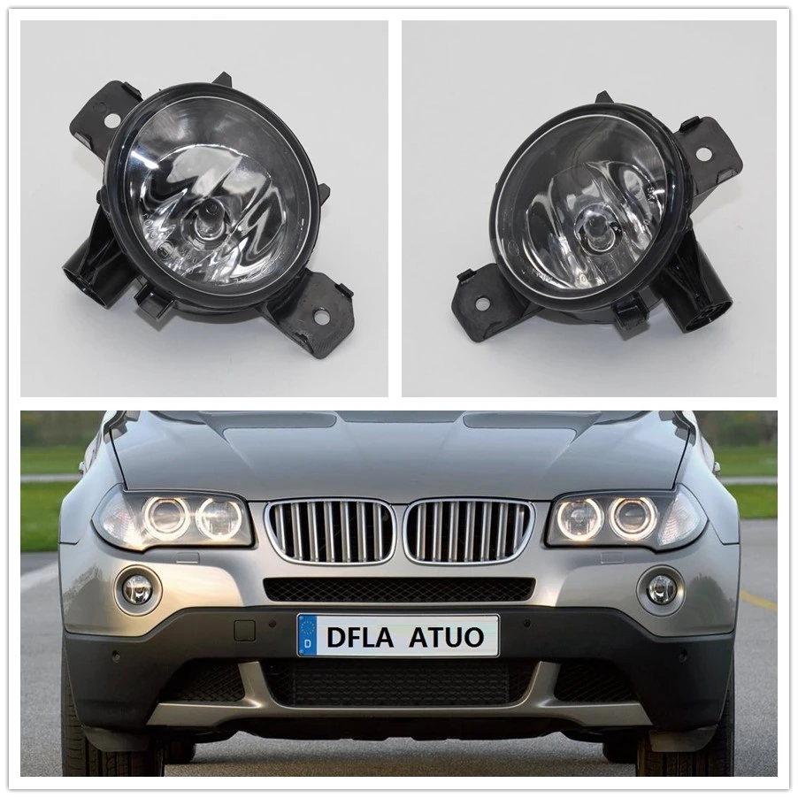 

Car Light For BMW X3 E83 2006 2007 2008 2009 2010 Car-styling Front Halogen Fog Light Fog Lamp With Bulbs