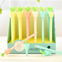 Желе цвет ароматизатор ручка Студенческая обучающая гелевая ручка 0,5 мм креативная ручка для офиса канцтовары оптом