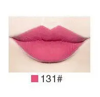 131 Menow Professional Cosmetics LG01 Long Wearing Kissproof Matte Lip gloss - Цвет: 131