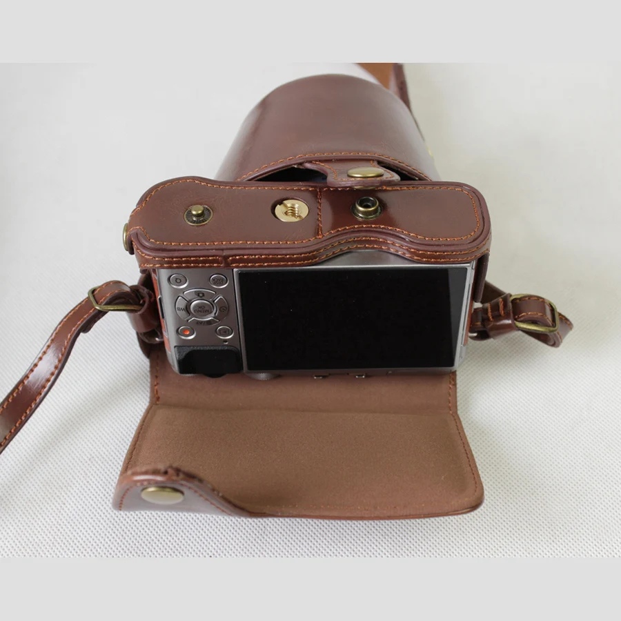 Чехол для камеры из искусственной кожи Fujifilm Fuji чехол XA5 XA20 с объективом 15 45 мм
