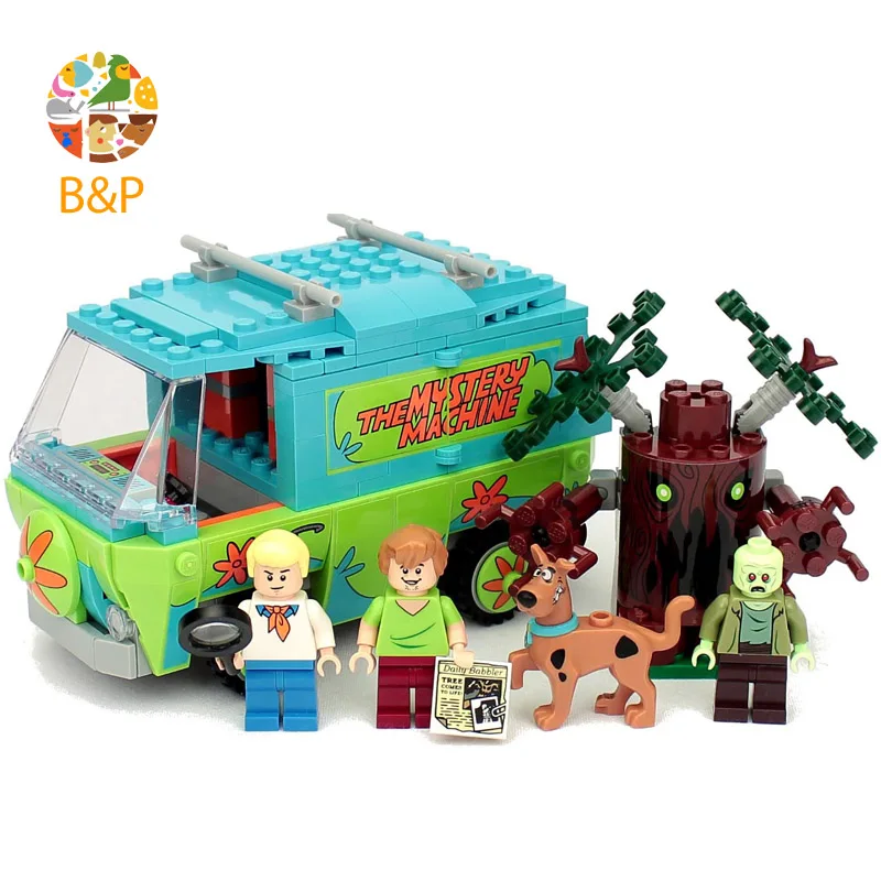 

legoing 75902 Scooby Doo The Mystery Machine Building Blocks Toys Set Bricks Boy Kid Toys Compatible With Birthday Gift 10430
