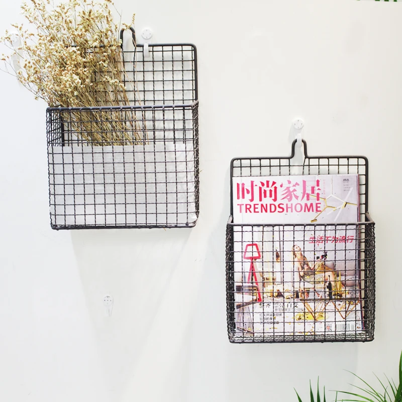 البلاد جهاز استزراع للزهور من المعدن البسيط سلك الحائط مجلة ، ملف و البريد حامل سلة البلاد جهاز استزراع للزهور من المعدن البسيط سلك الحائط مجلة ، ملف و البريد حامل سلة