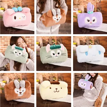 

Candice guo! cute plush toy duffy shelliemay StellaLou melody pom pom purin Cinnamoroll soft cylinder hand warmer birthday gift