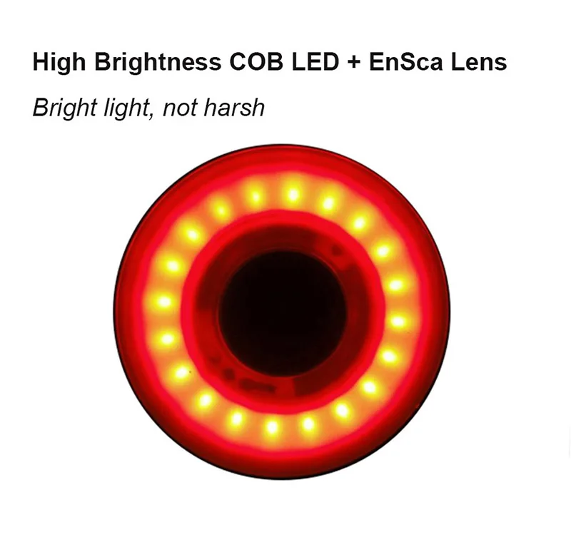 Usb велосипед фонарь умный тормоз Сенсор задние фонари MTB Дорога цикла задние светодиодные Bycicle задние огни