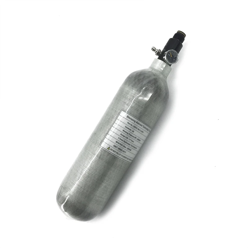 AC3011961 Acecare 1.1L цилиндр из углеродного волокна PCP/HPA Пейнтбольный сжатый акваланг