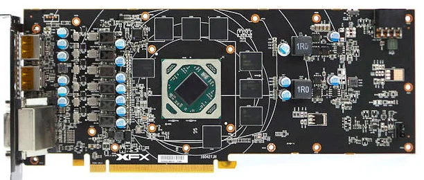 Popular  Bykski Full Cover Graphics Card Block use for XFX-Radeon-RX-480-GTR-8GB-GDDR5/ RX580 GTS XXX Editio