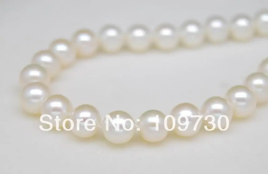 

Jewelry 00631 14KGP YG Gold-Noblest 7-8mm AAA+top white pearl sets 18