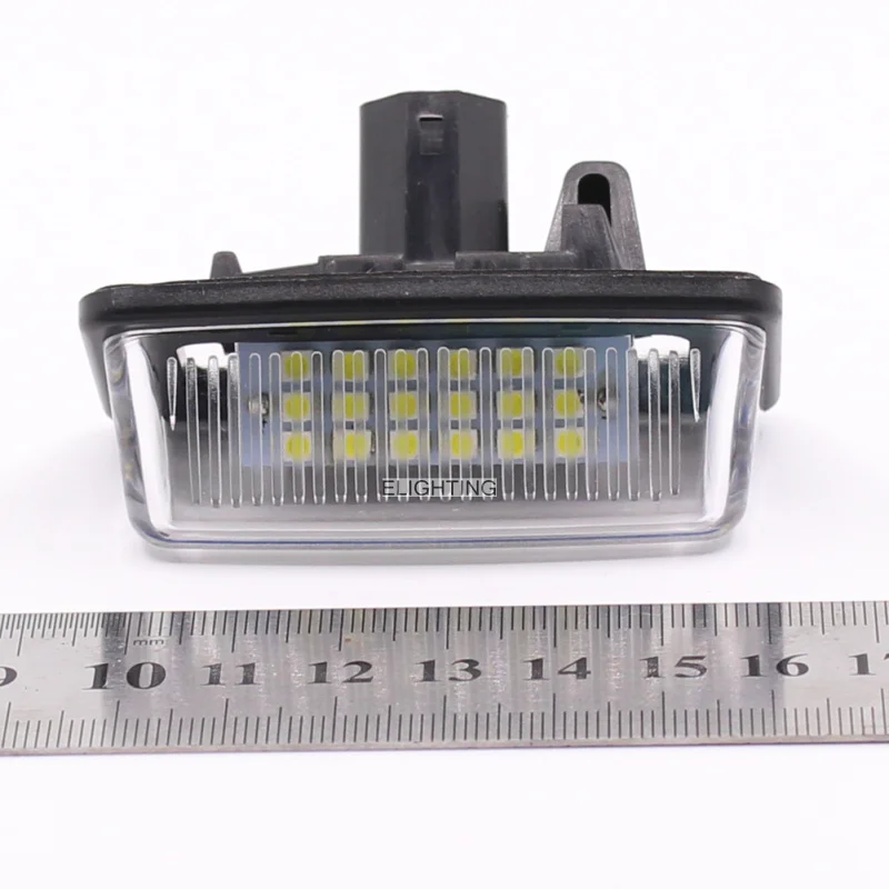 2 шт. 3528SMD светодиодное Освещение номерного знака комплект Прямая замена