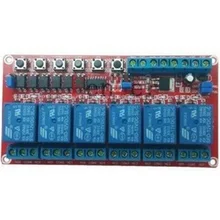 1 шт. 6-канал 12 В реле Модуль контролирует Высокое напряжение сильноточной Отлично