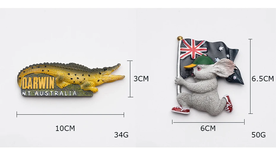 3D Animals Fridge Magnet 05