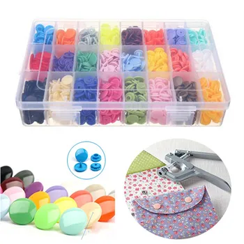 

1Set Metal Press Pliers Tools Used For T5 Kam Button Fastener Snap Pliers+150 Set T5 Plastic Resin Press Stud Cloth Diaper