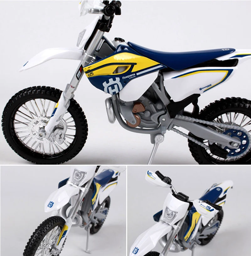 Недорогие моторные детские игрушки Maisto 1/12th 2015 Husqvarna FE 501 гоночный мотоцикл литые