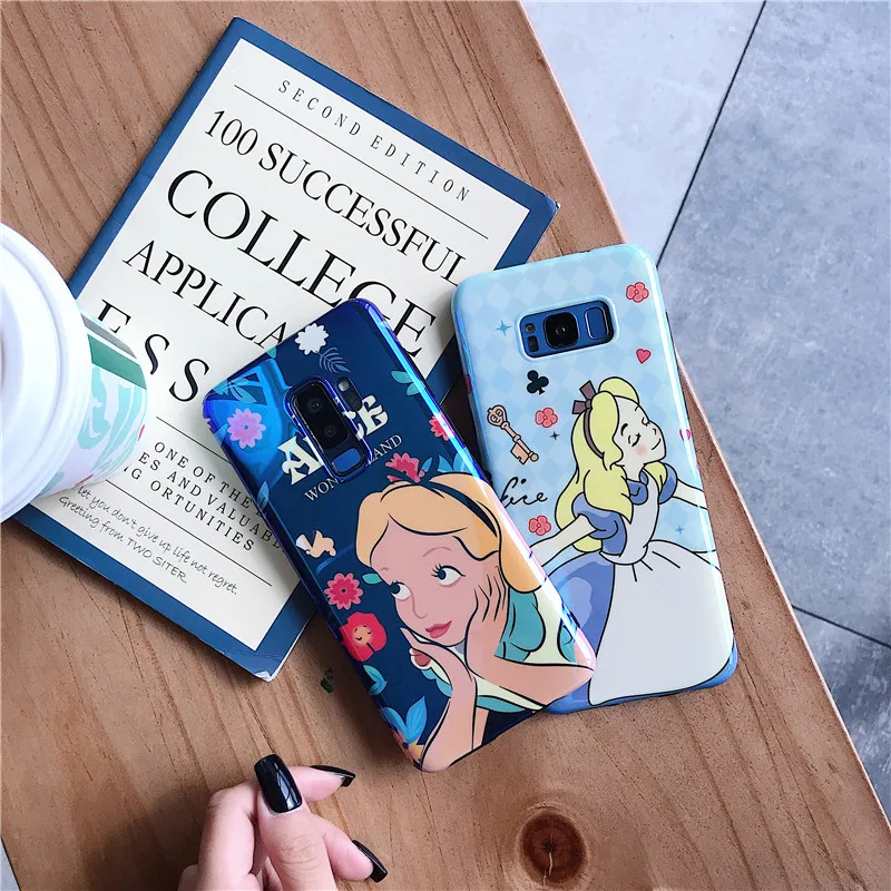 Mouplayca Cute Cartoon Princess Alice Phone Case For Samsung Galaxy S8 