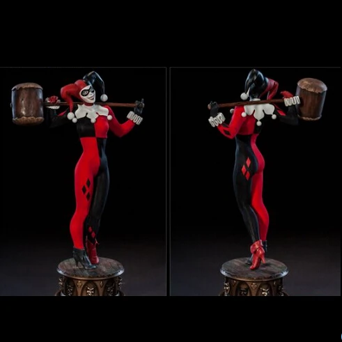 Tanie Nowy 2017 dorosły klasyczny Harley Quinn przebranie na karnawał Fantasia Halloween kostiumy dla kobiet