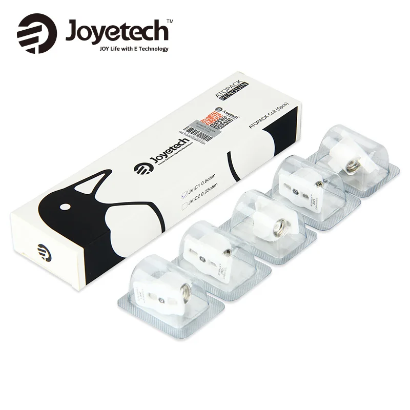 10 шт. оригинальный испаритель Joyetech ATOPACK JVIC Core JVIC1 катушка 0.6 Ом/JVIC2 DL 0 25 Ом для